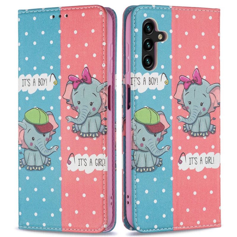 Cover Samsung Galaxy A13 5G Flip Cover Elefanter