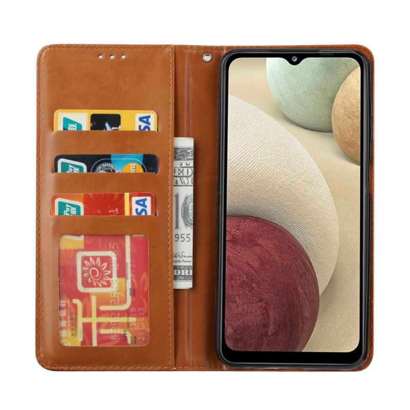 Cover Samsung Galaxy A13 5G Flip Cover Faux Læder Kortholder