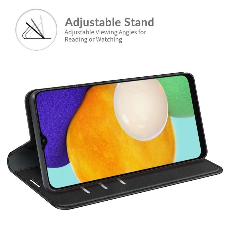 Cover Samsung Galaxy A13 5G Flip Cover Læderdesign I Stil