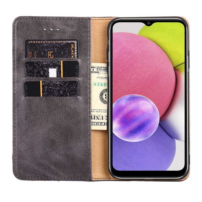 Cover Samsung Galaxy A13 5G Flip Cover Nittelæderstil