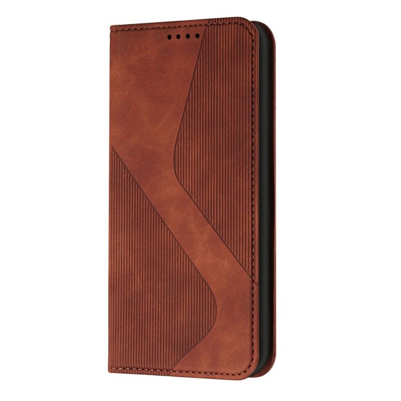 Cover Samsung Galaxy A13 5G Flip Cover S-design Læderstil