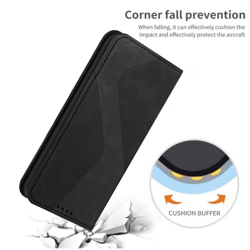 Cover Samsung Galaxy A13 5G Flip Cover S-design Læderstil