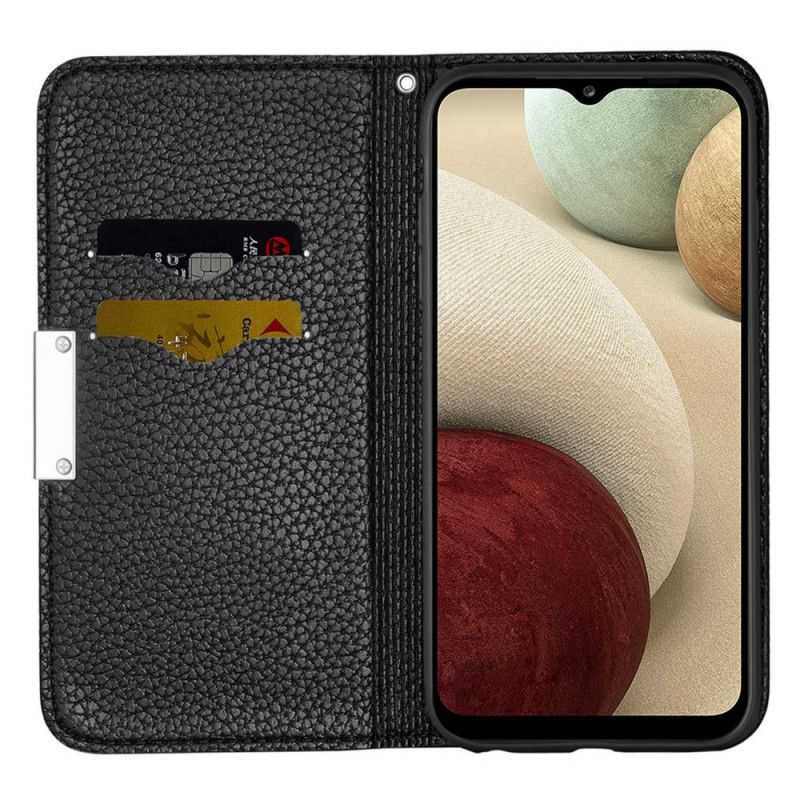 Cover Samsung Galaxy A13 5G Flip Cover Ultra Chic Litchi Imiteret Læder