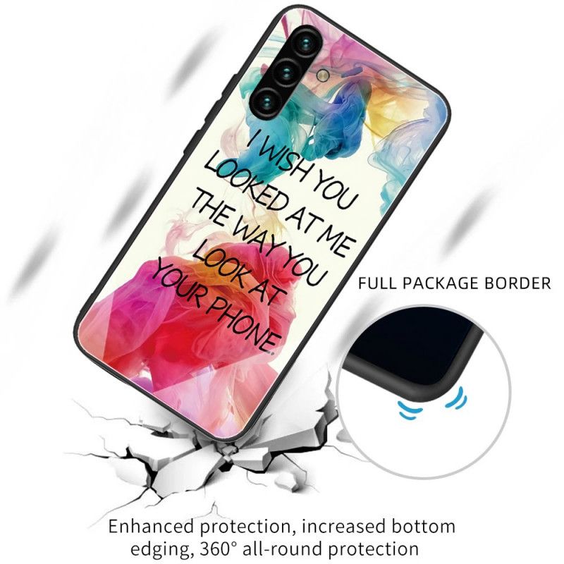 Cover Samsung Galaxy A13 5G Hærdet Glas Ønsker Jeg