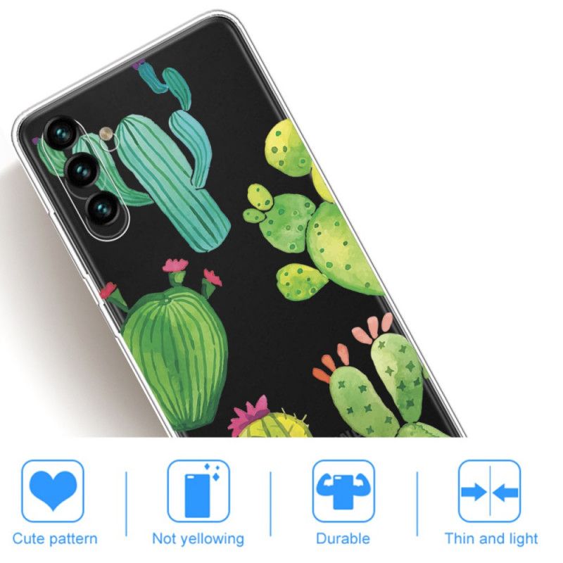 Cover Samsung Galaxy A13 5G Kaktus Akvarel