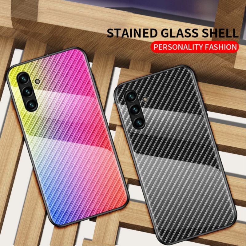 Cover Samsung Galaxy A13 5G Kulfiber Hærdet Glas