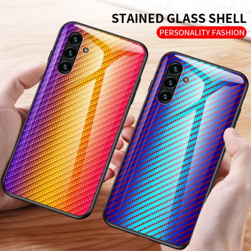 Cover Samsung Galaxy A13 5G Kulfiber Hærdet Glas