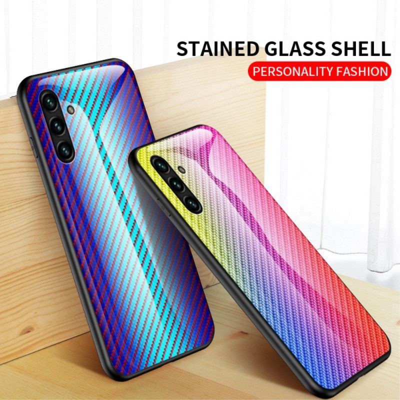 Cover Samsung Galaxy A13 5G Kulfiber Hærdet Glas