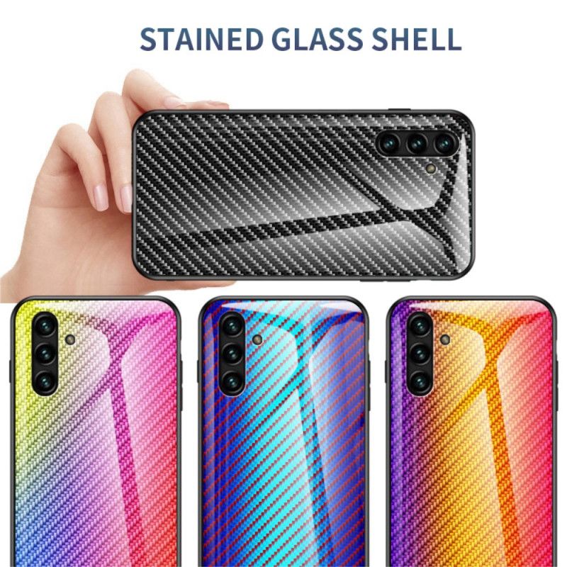 Cover Samsung Galaxy A13 5G Kulfiber Hærdet Glas