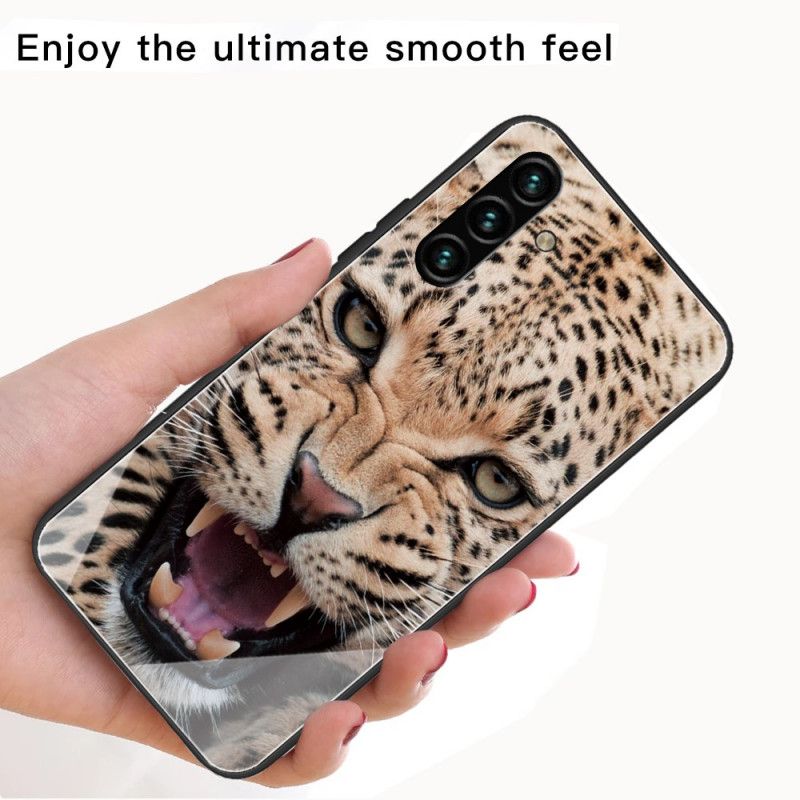 Cover Samsung Galaxy A13 5G Leopard Hærdet Glas