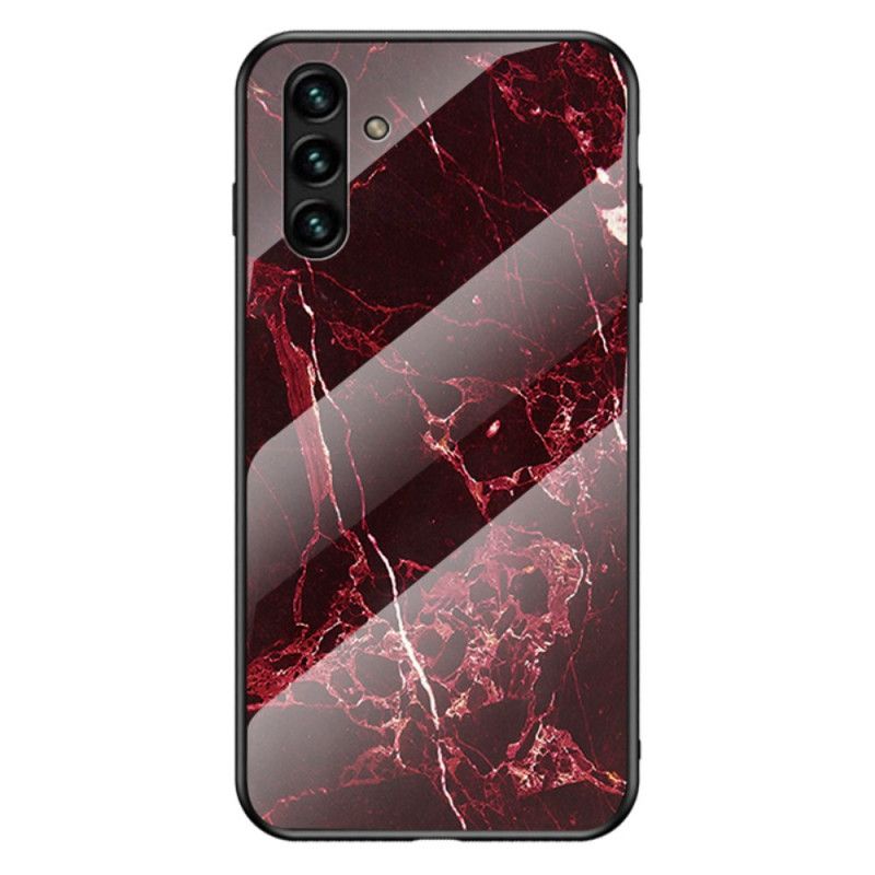 Cover Samsung Galaxy A13 5G Marmor Hærdet Glas