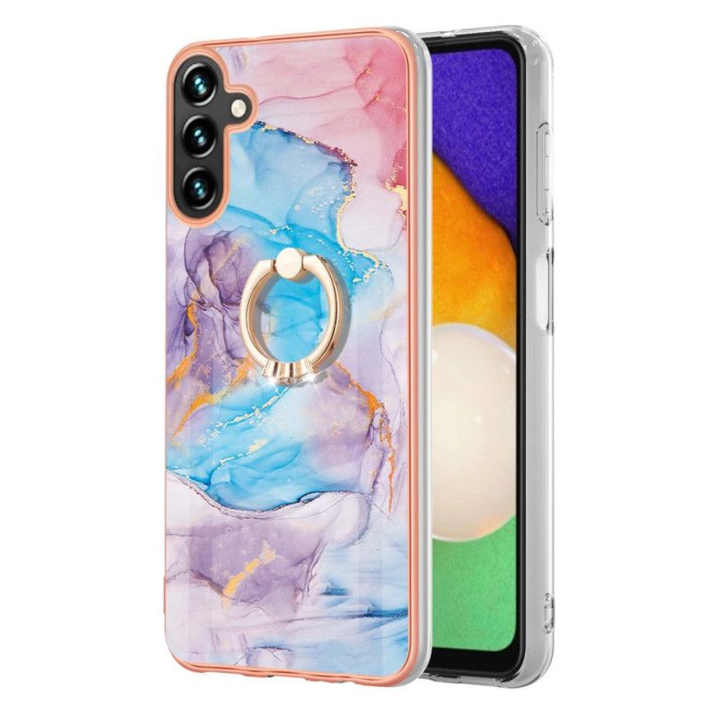 Cover Samsung Galaxy A13 5G Marmor Med Ring-støtte