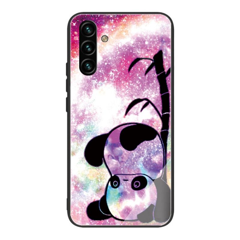 Cover Samsung Galaxy A13 5G Panda Hærdet Glas