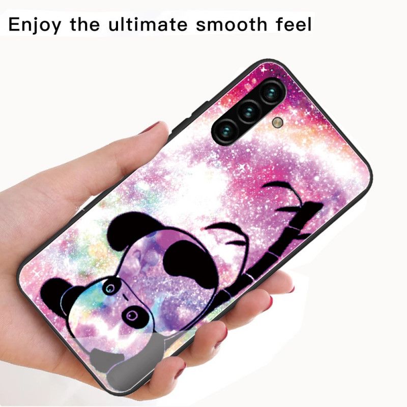 Cover Samsung Galaxy A13 5G Panda Hærdet Glas