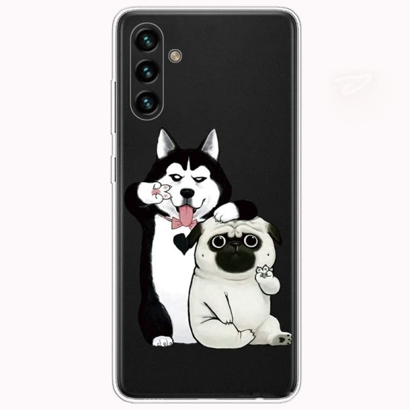 Cover Samsung Galaxy A13 5G Sjove Hunde