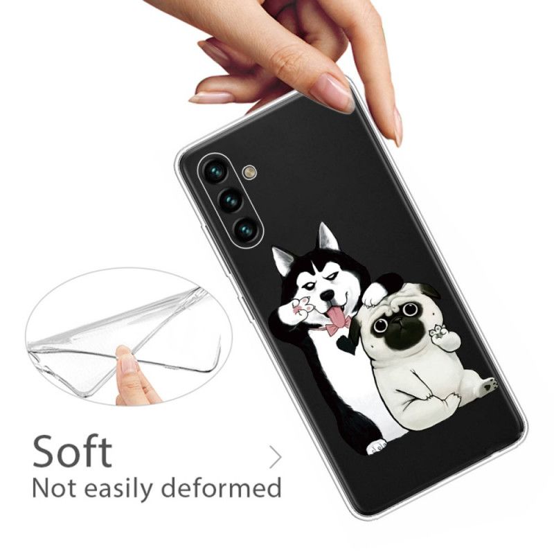 Cover Samsung Galaxy A13 5G Sjove Hunde