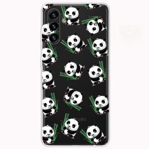 Cover Samsung Galaxy A13 5G Små Pandaer