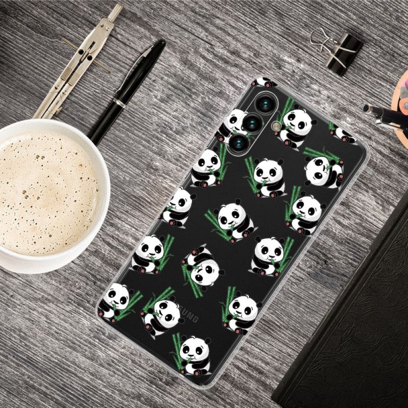 Cover Samsung Galaxy A13 5G Små Pandaer