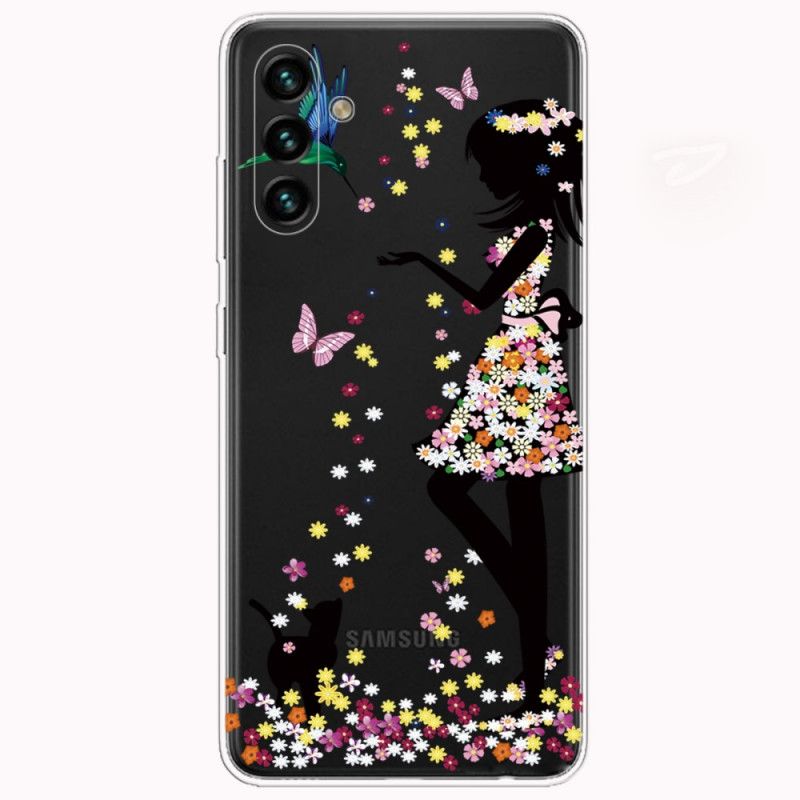 Cover Samsung Galaxy A13 5G Smukt Blomsterhoved