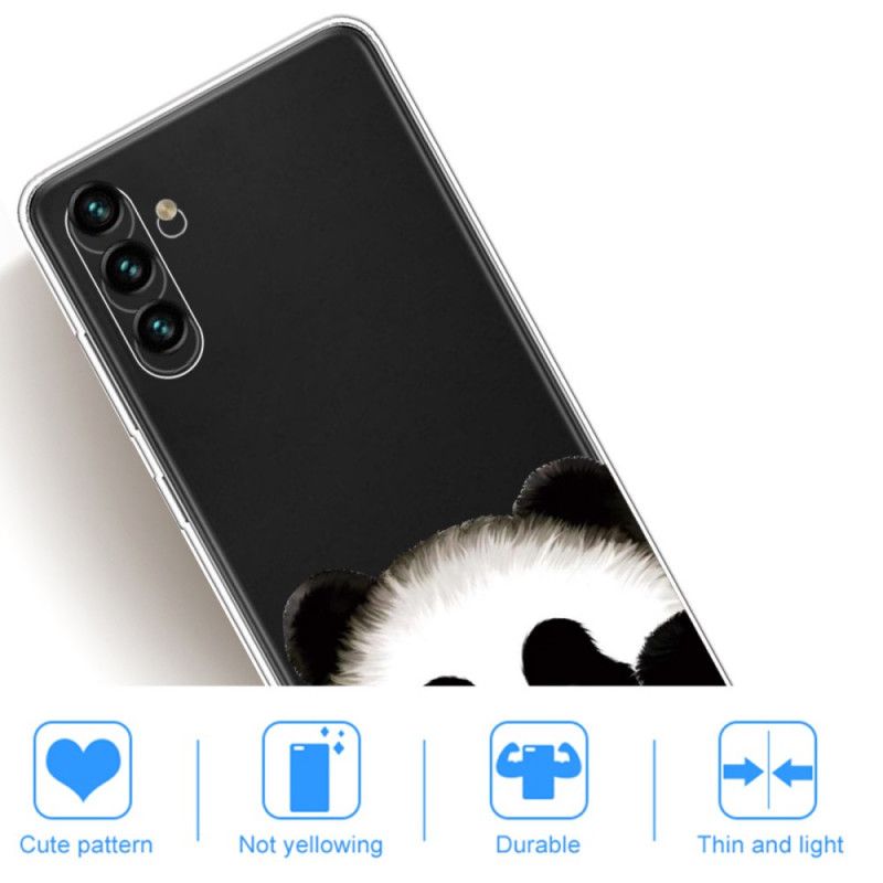 Cover Samsung Galaxy A13 5G Transparent Panda