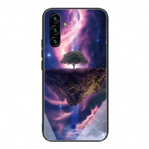 Cover Samsung Galaxy A13 5G Verdenstræ Hærdet Glas