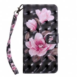 Flip Cover Samsung Galaxy A13 5G Blomsterblomster