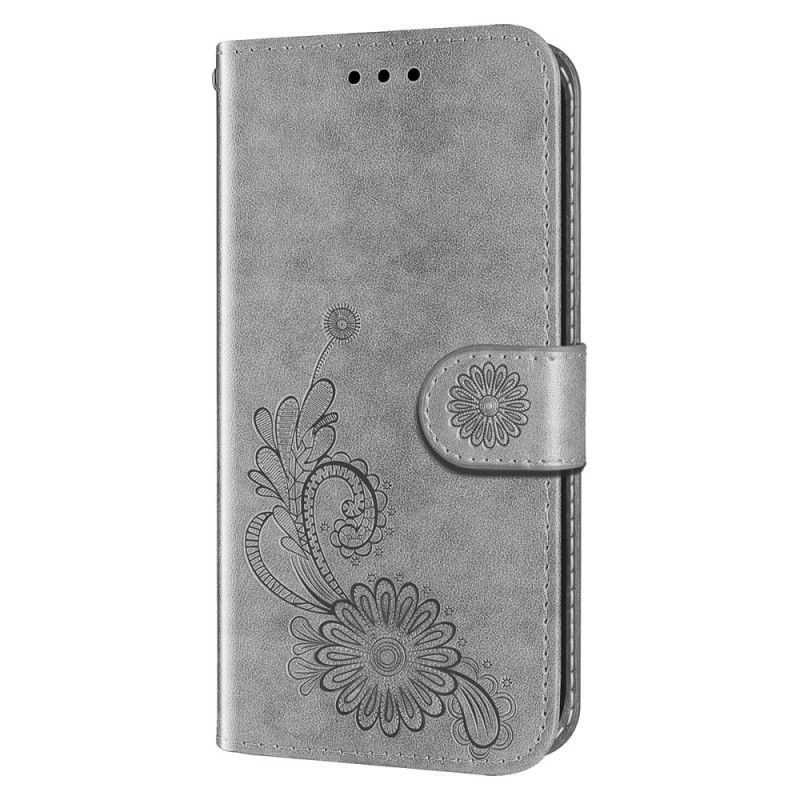 Flip Cover Samsung Galaxy A13 5G Blomsterblonde