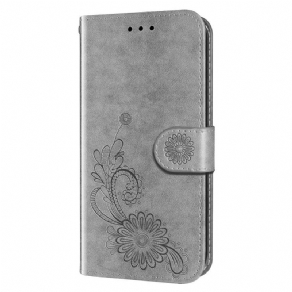 Flip Cover Samsung Galaxy A13 5G Blomsterblonde