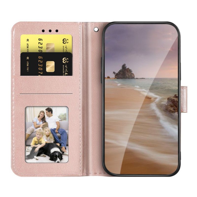 Flip Cover Samsung Galaxy A13 5G Blomsterblonde