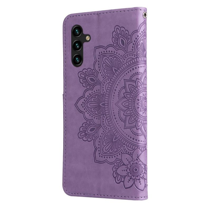 Flip Cover Samsung Galaxy A13 5G Blomstermandala