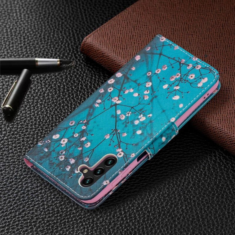 Flip Cover Samsung Galaxy A13 5G Blomstrende Træ