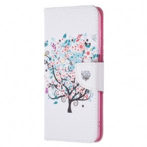 Flip Cover Samsung Galaxy A13 5G Blomstret Træ