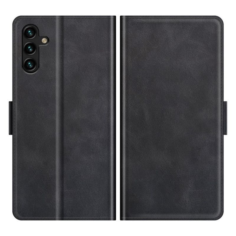 Flip Cover Samsung Galaxy A13 5G Design Lædereffekt