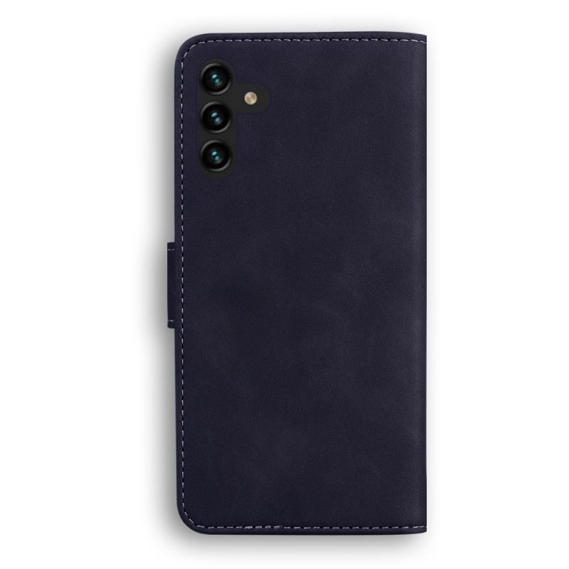 Flip Cover Samsung Galaxy A13 5G Ensfarvet Design