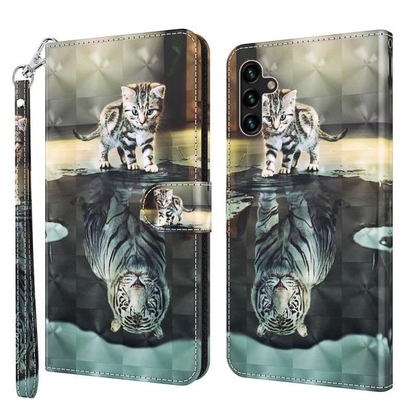 Flip Cover Samsung Galaxy A13 5G Ernest The Tiger