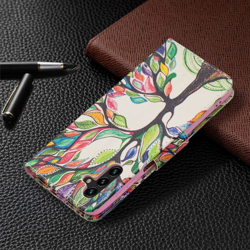 Flip Cover Samsung Galaxy A13 5G Farvet Træ