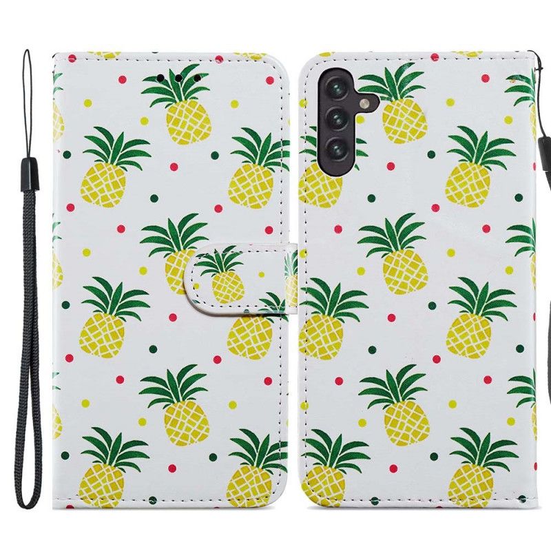 Flip Cover Samsung Galaxy A13 5G Flyvende Sommerfugle