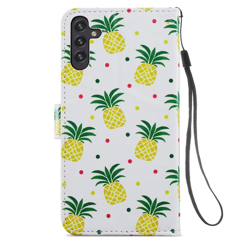 Flip Cover Samsung Galaxy A13 5G Flyvende Sommerfugle