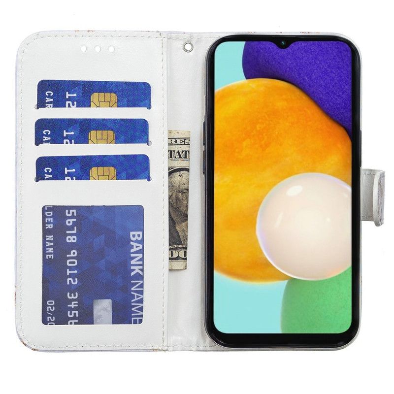 Flip Cover Samsung Galaxy A13 5G Flyvende Sommerfugle