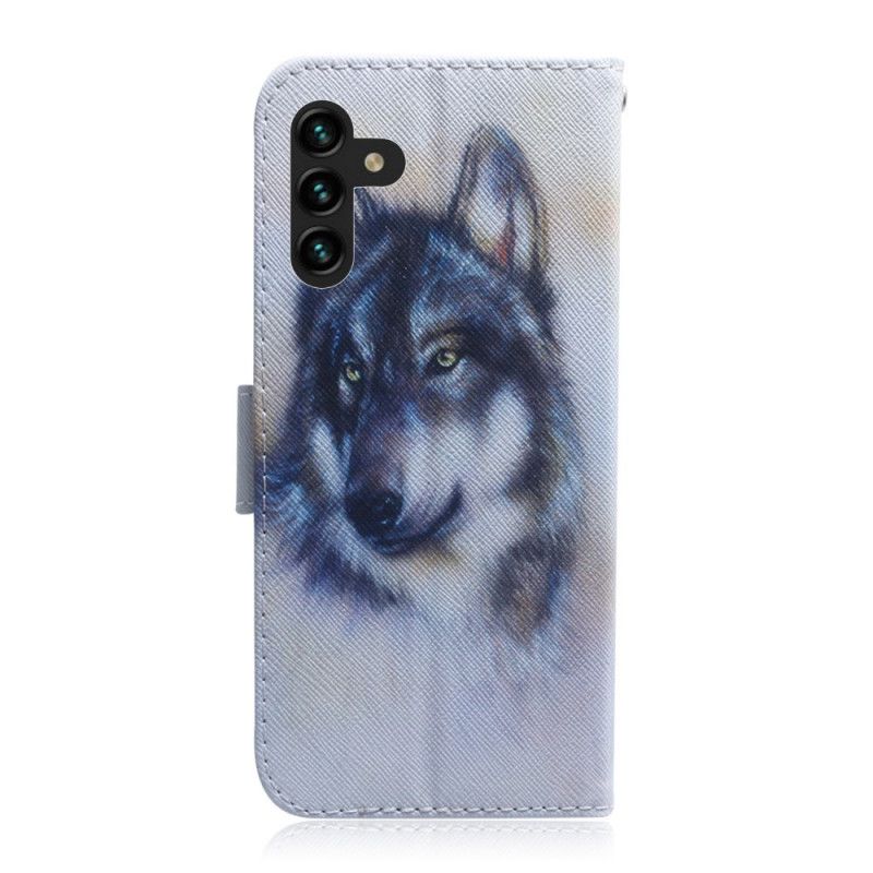 Flip Cover Samsung Galaxy A13 5G Hundeblik