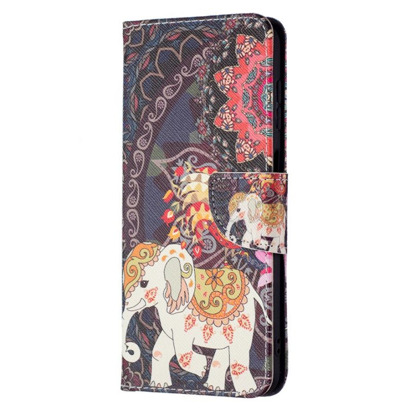 Flip Cover Samsung Galaxy A13 5G Indisk Elefant