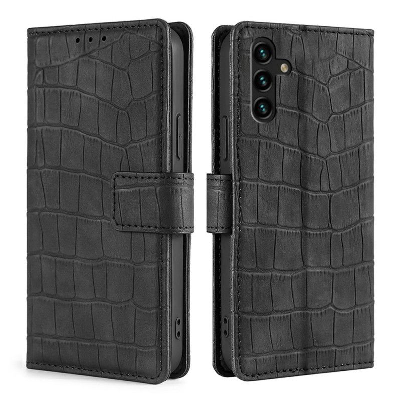 Flip Cover Samsung Galaxy A13 5G Krokodillehudeffekt