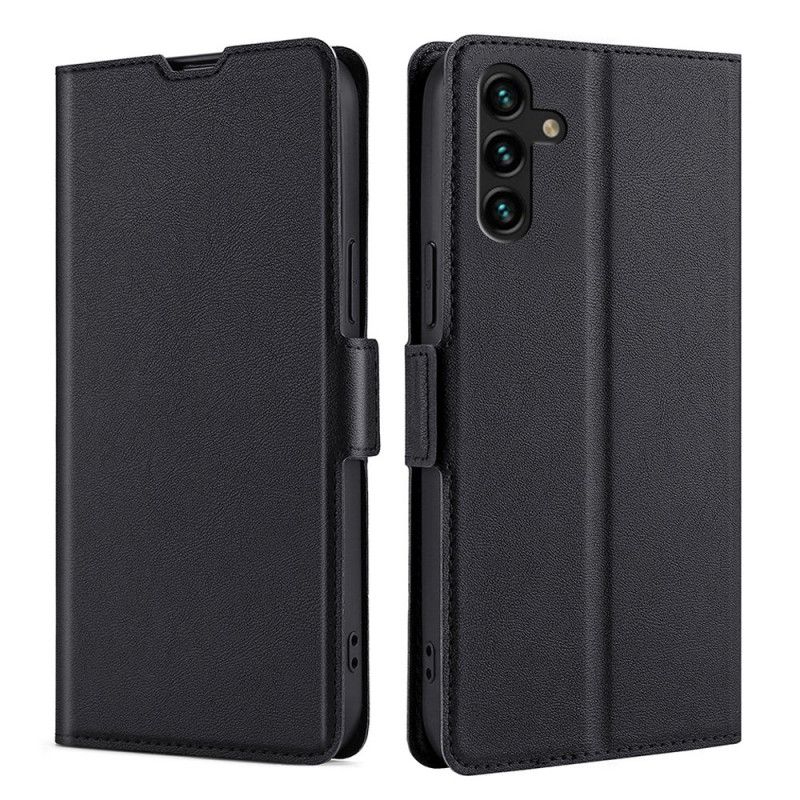 Flip Cover Samsung Galaxy A13 5G Læder Cover Dobbelt Klapdesign