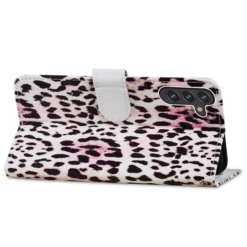 Flip Cover Samsung Galaxy A13 5G Leopardprint