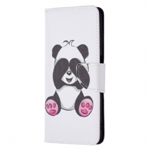 Flip Cover Samsung Galaxy A13 5G Panda Sjov