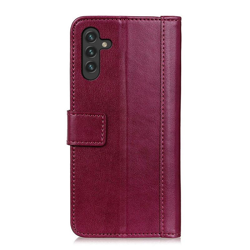 Flip Cover Samsung Galaxy A13 5G Stil Læder Elegance