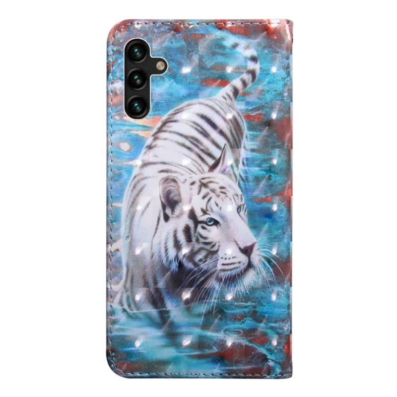 Flip Cover Samsung Galaxy A13 5G Tiger I Vand