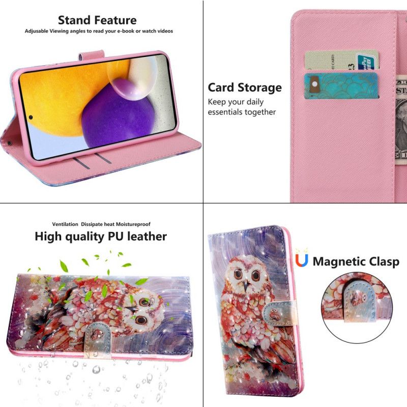 Flip Cover Samsung Galaxy A13 5G Ugle Maleren