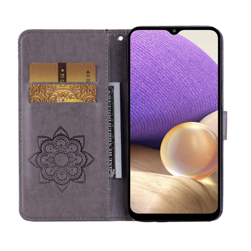 Flip Cover Samsung Galaxy A13 5G Ugle Mandala Og Charm