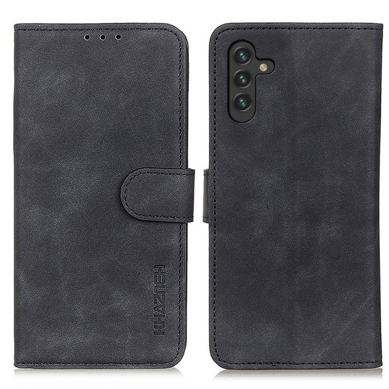 Flip Cover Samsung Galaxy A13 5G Vintage Lædereffekt Khazneh